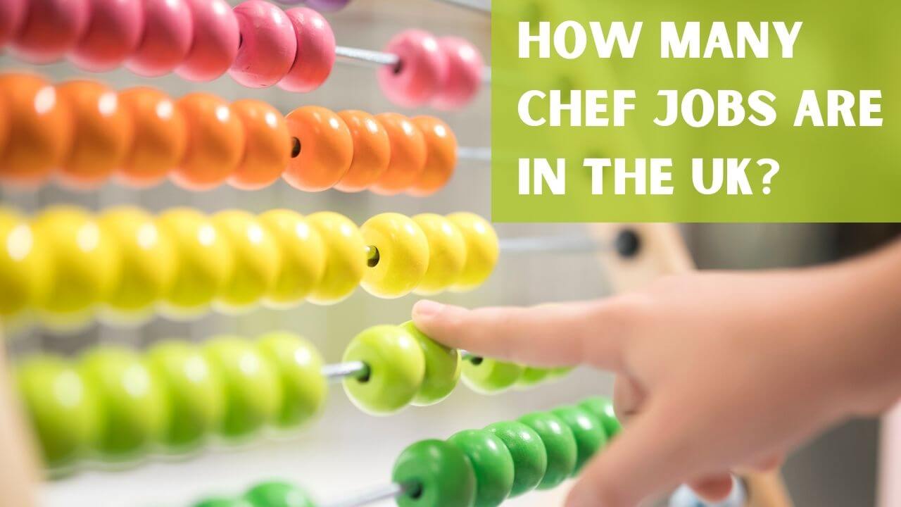 How many chef jobs are in the UK?